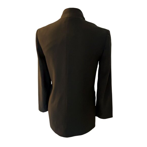 Aritzia Wilfred CHEVALIER JACKET Blazer Open Front Black Size XXS - Picture 4 of 7